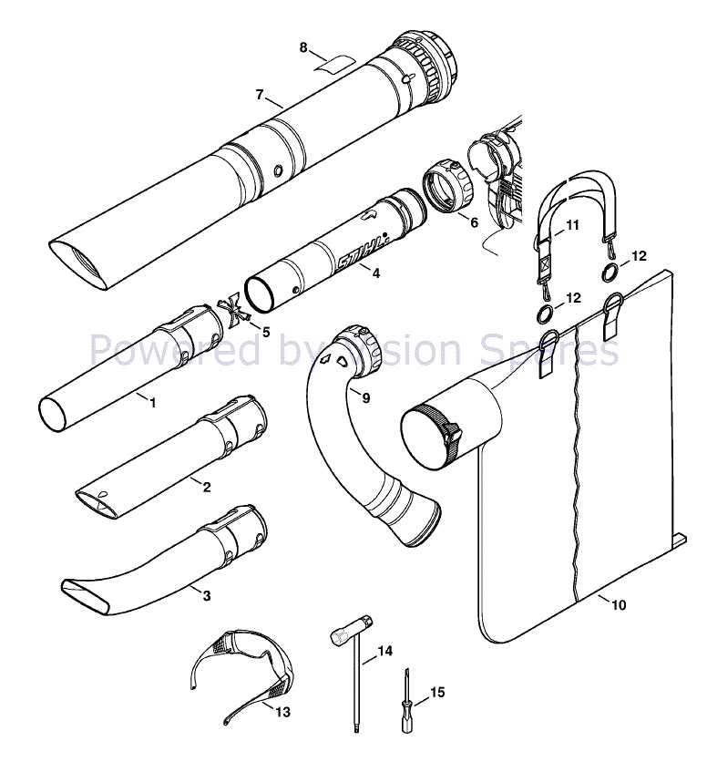 stihl bg56c parts diagram