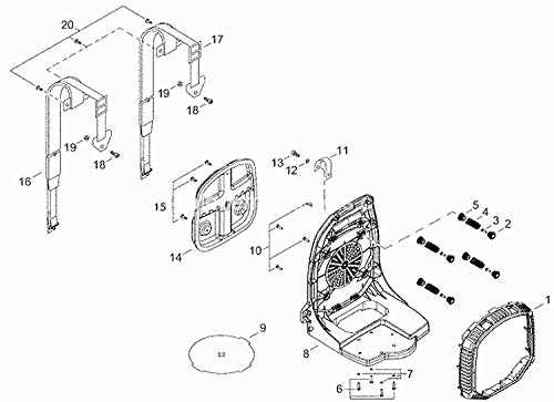 stihl br 450 parts diagram