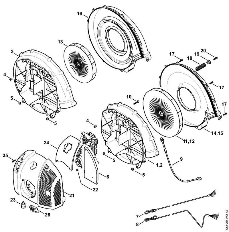 stihl br 700 parts diagram