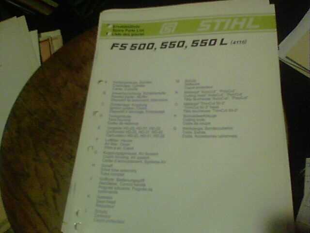 stihl br550 parts diagram