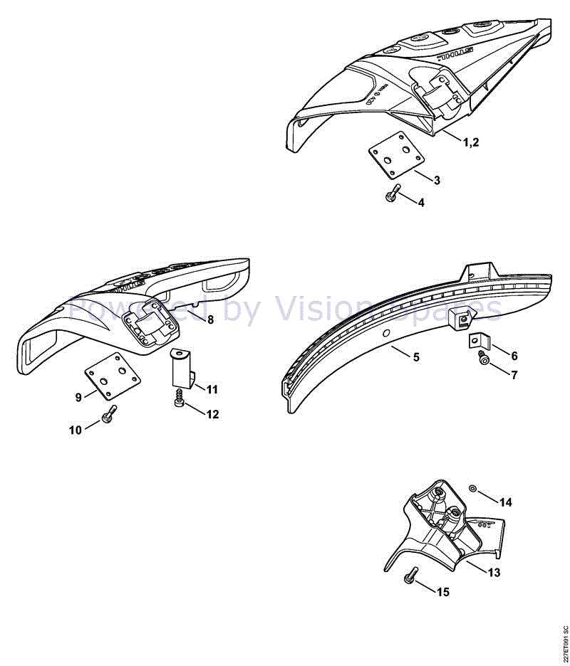 stihl fs 111 r parts diagram