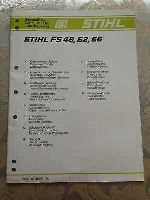 stihl fs 56c parts diagram