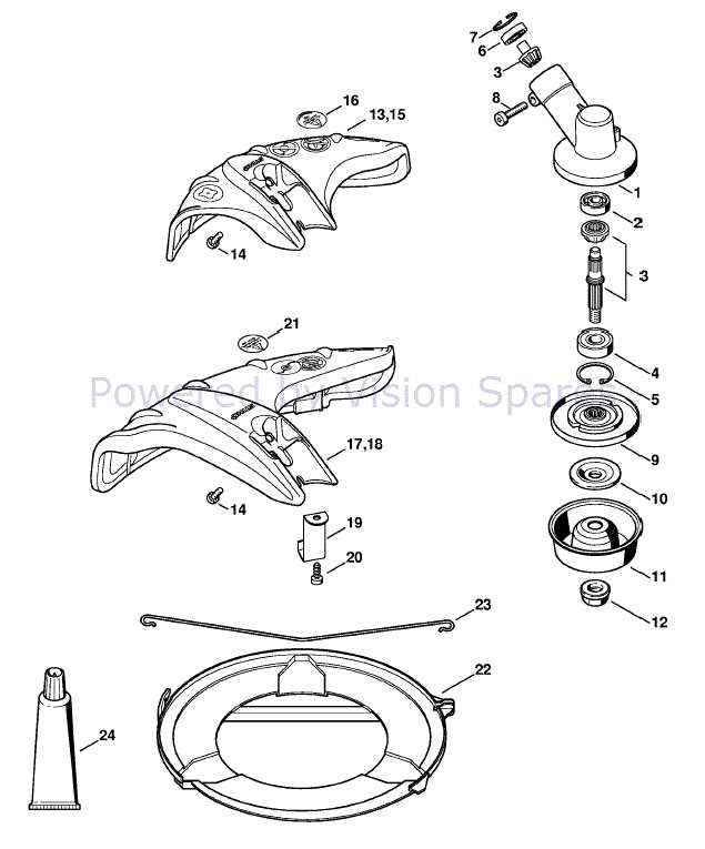 stihl fs56rc parts diagram