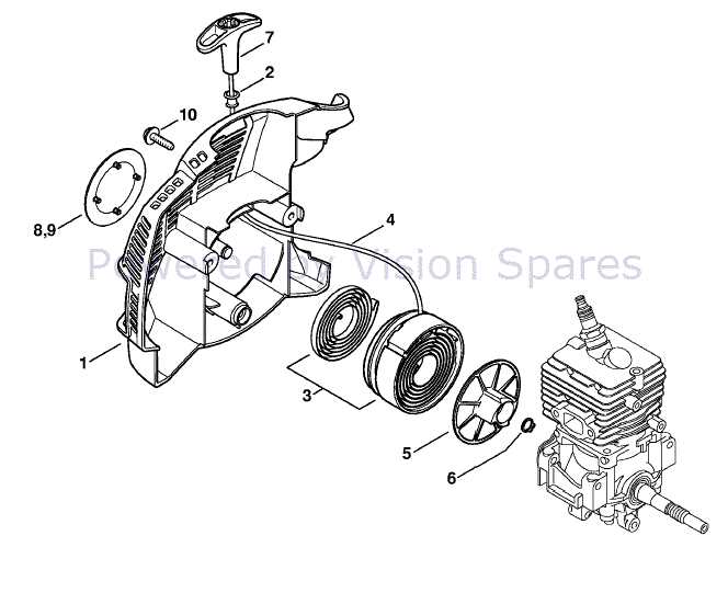 stihl fsa 56 parts diagram