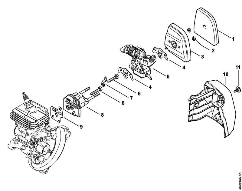 stihl hl 94 k parts diagram