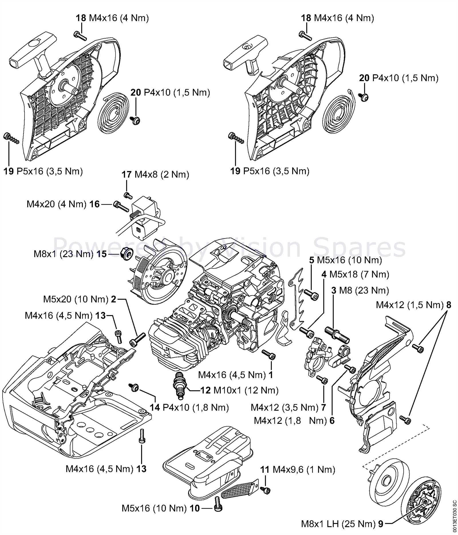 stihl ms 201 tc parts diagram