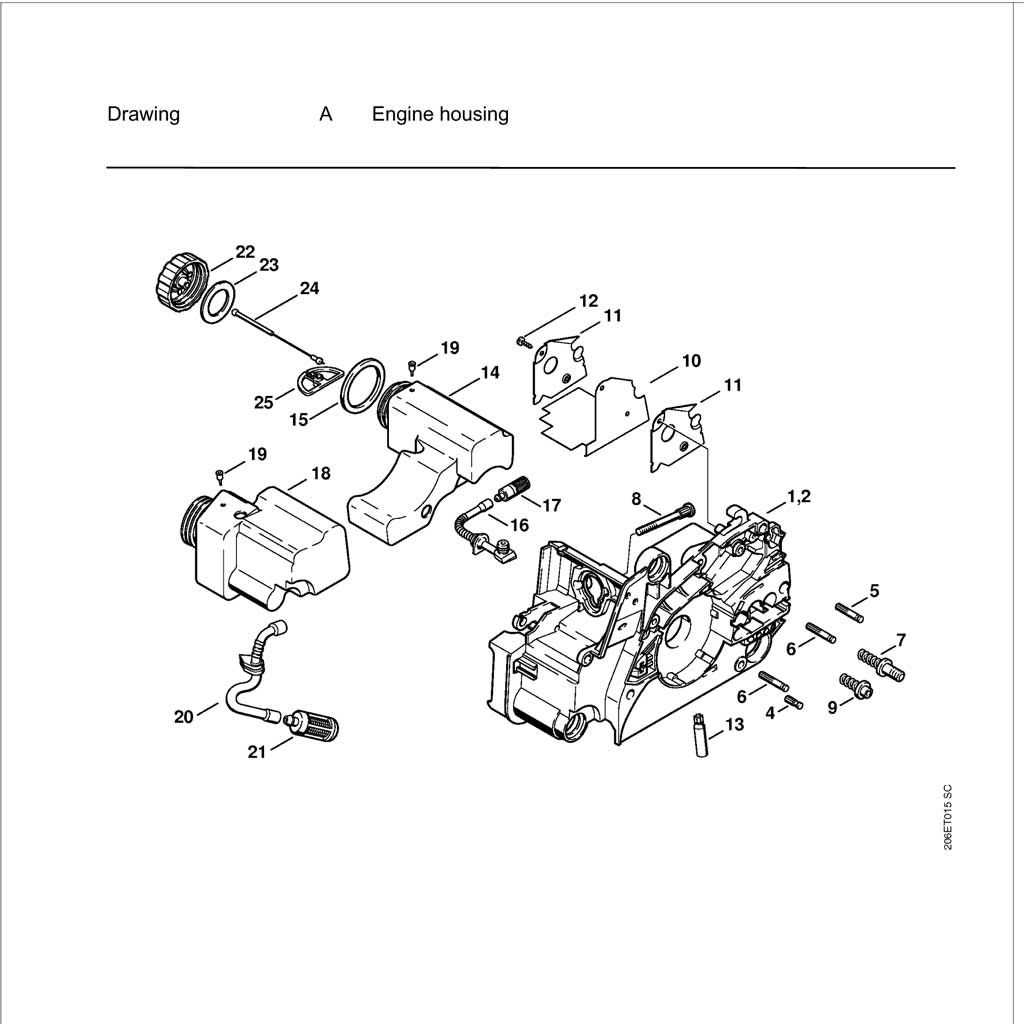 stihl ms 261 parts diagram