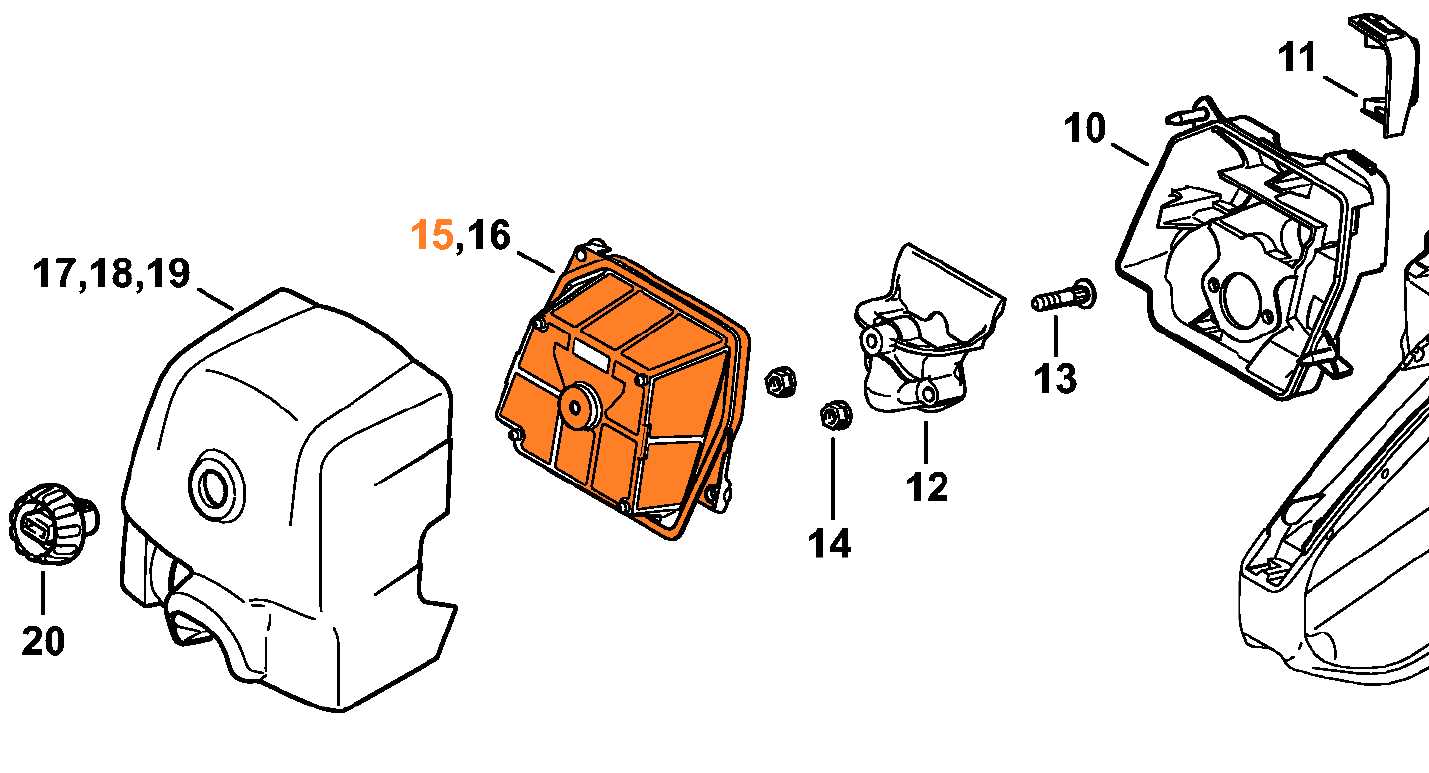 stihl ms 361 parts diagram