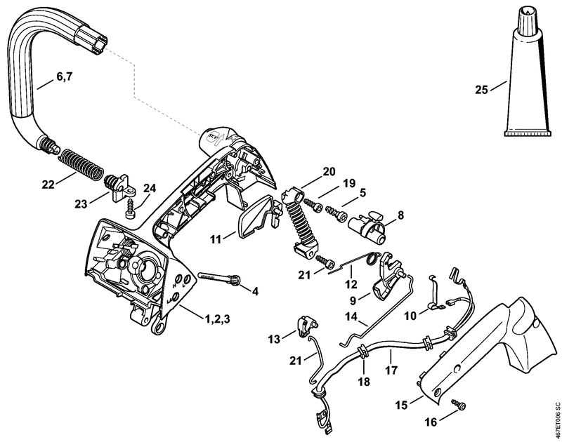 stihl ms194t parts diagram