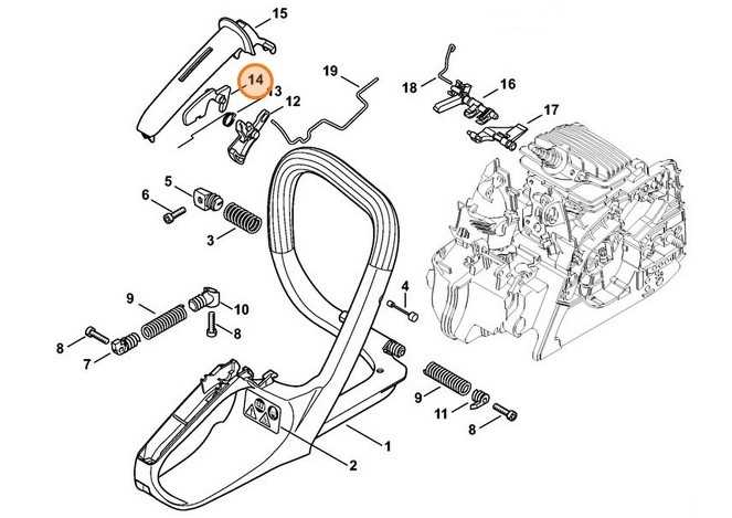 stihl ms211 parts diagram