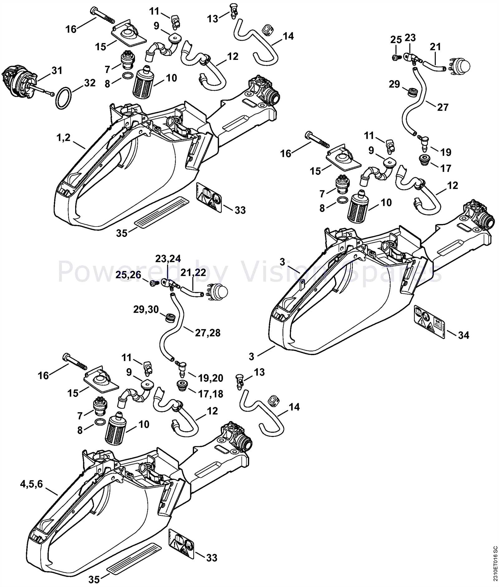 stihl ms251 parts diagram