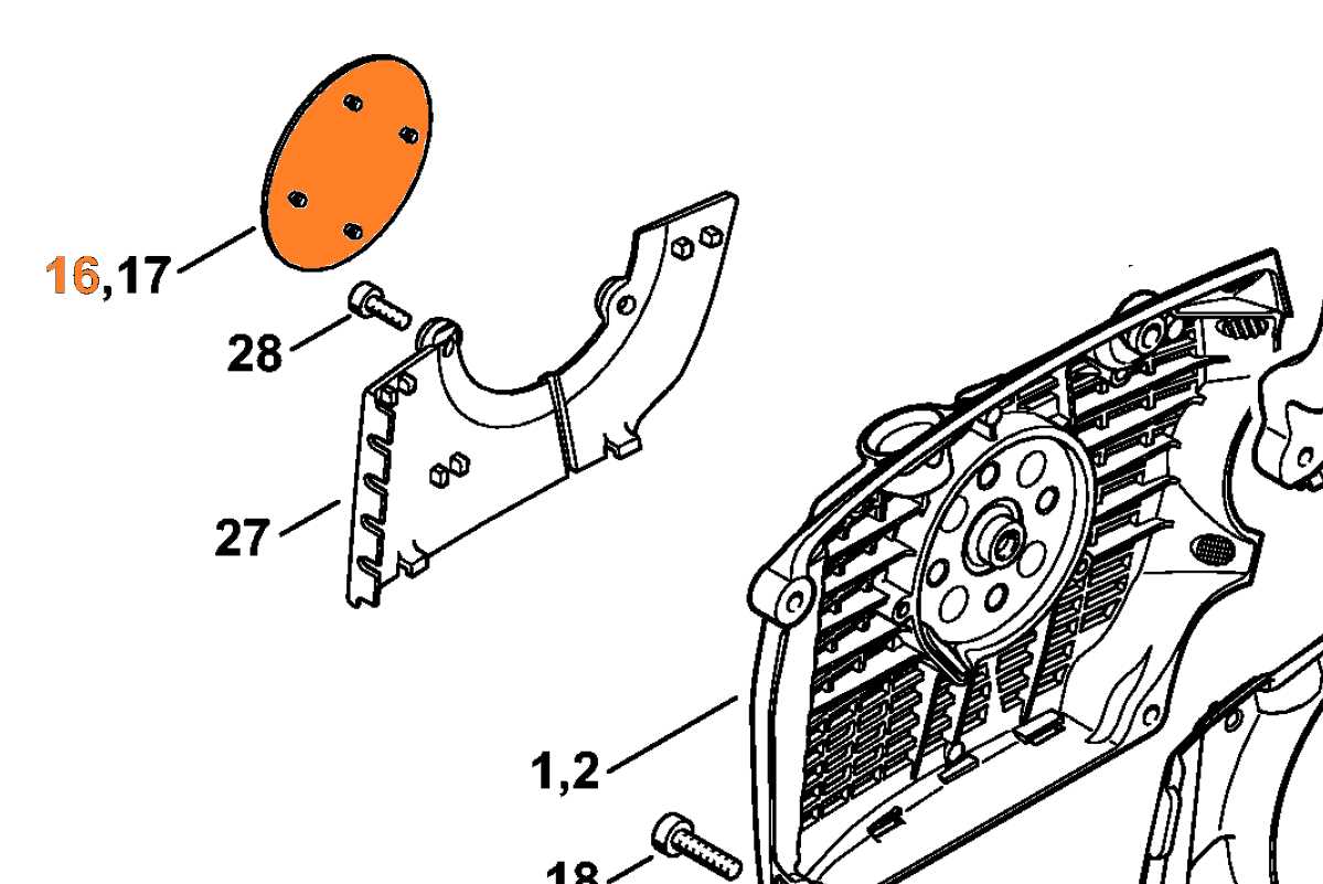 stihl ms261 parts diagram