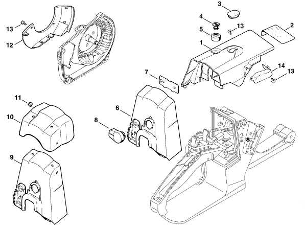 stihl ms261c parts diagram