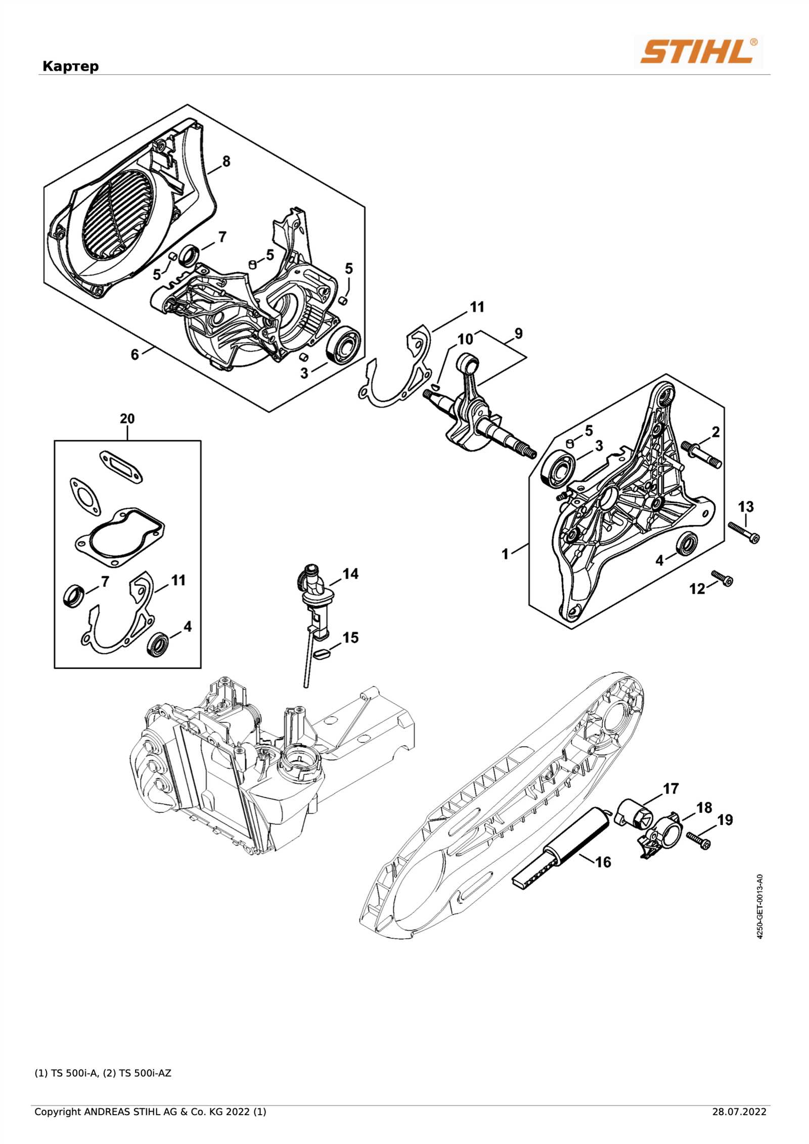 stihl ts400 parts diagram pdf