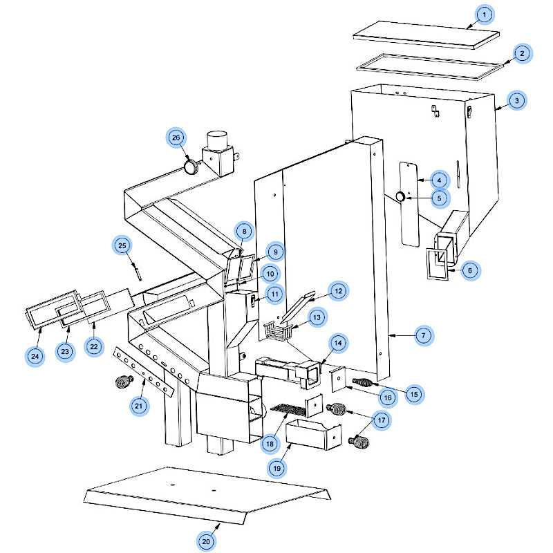 stove parts diagram