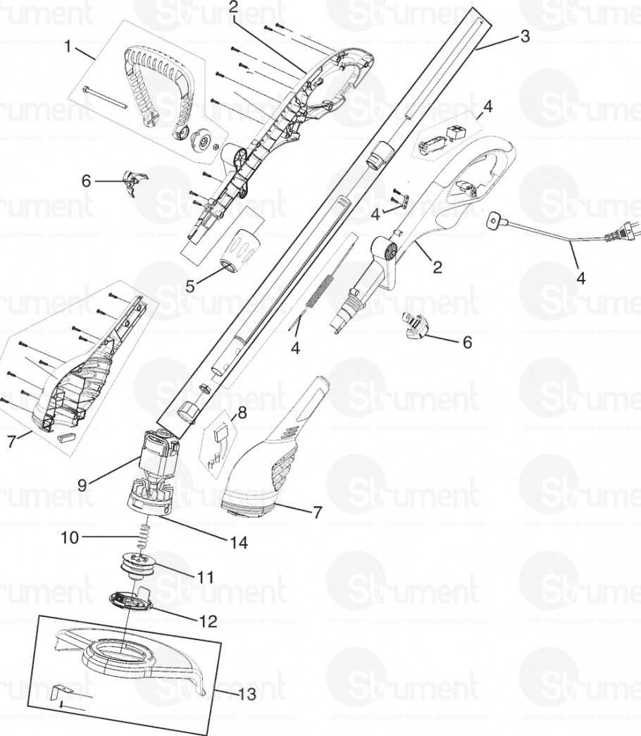 string trimmer dewalt dcst922 parts diagram