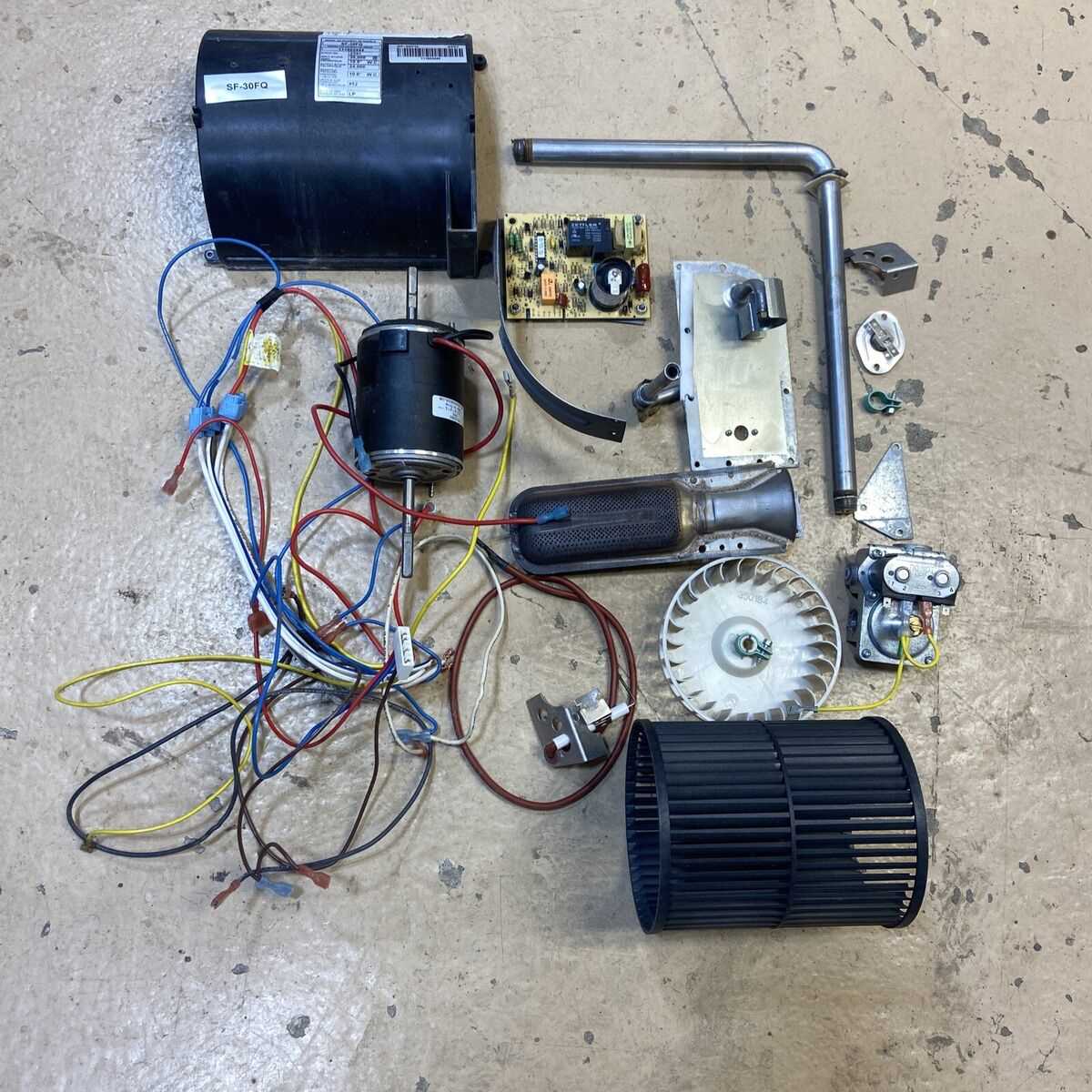 suburban rv furnace parts diagram