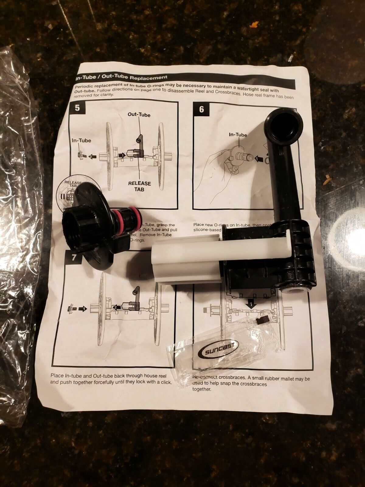 suncast hose reel parts diagram