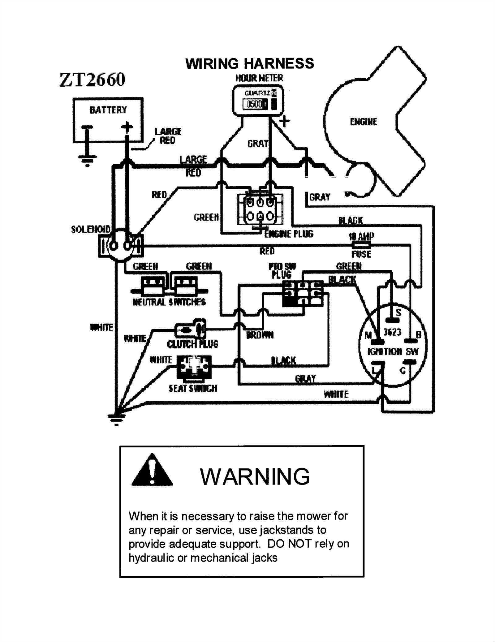 swisher xzt60 parts diagram