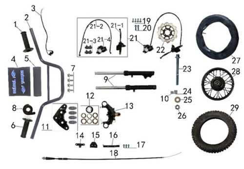 tao tao 110 parts diagram