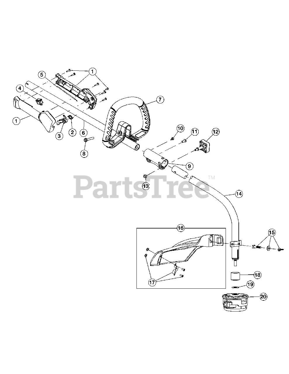 tb516 ec parts diagram