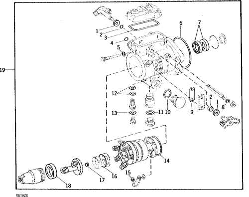 stanadyne injection pump parts diagram