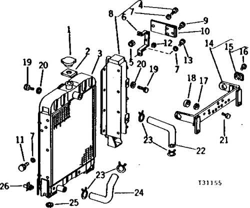 john deere 450c parts diagram