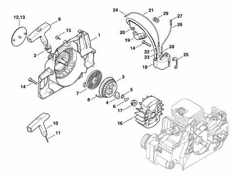 stihl 170 parts diagram