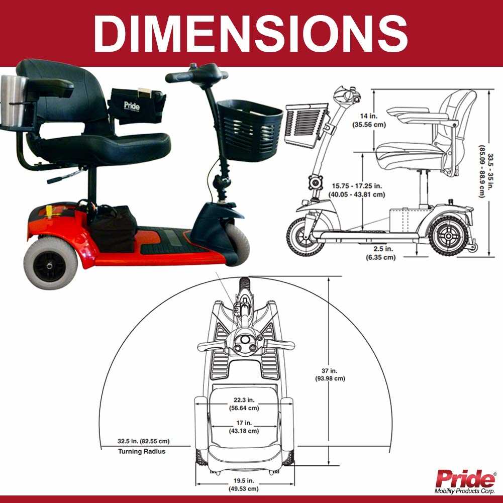 pride mobility scooter parts diagram