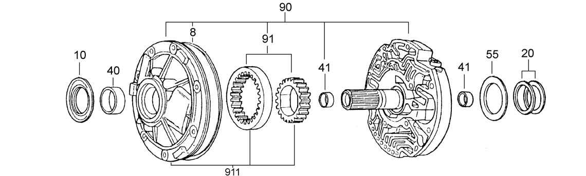 th400 parts diagram