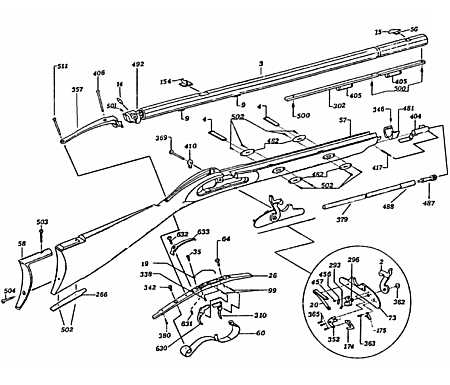 thompson center muzzleloader parts diagram