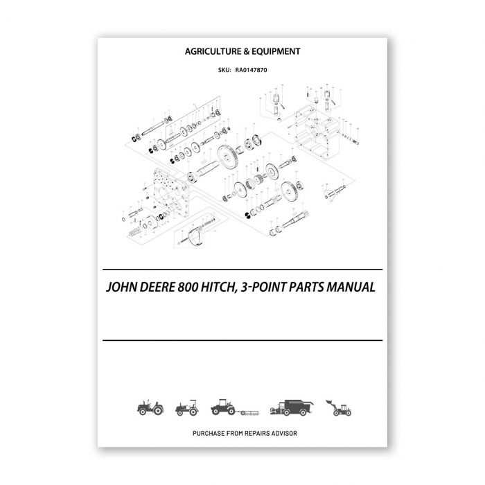 three point hitch parts diagram