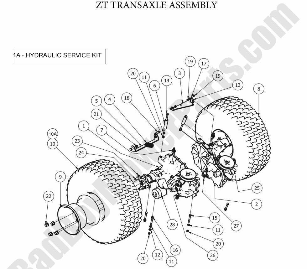 bad boy 6000 zt parts diagram