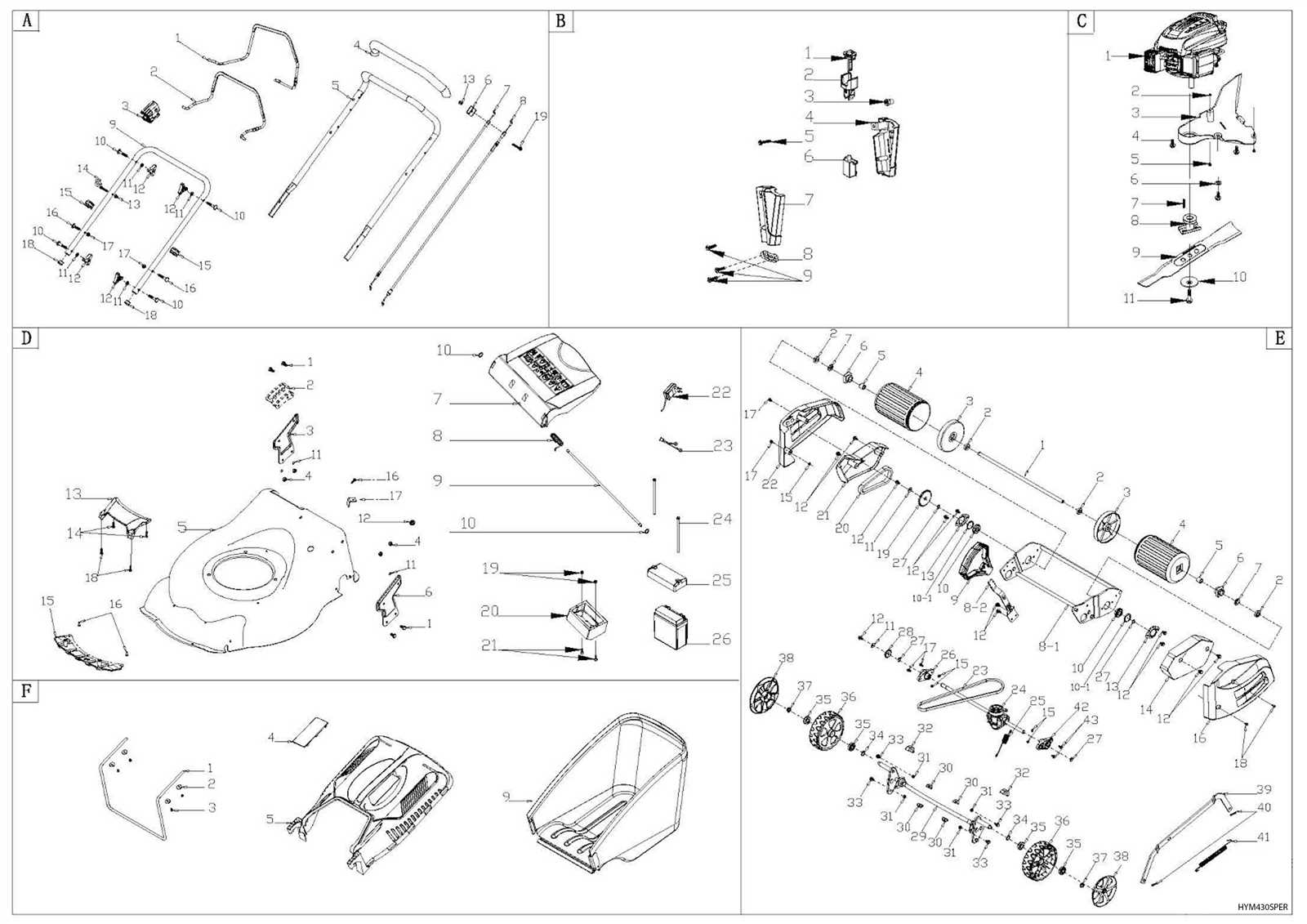 husky pressure washer parts diagram