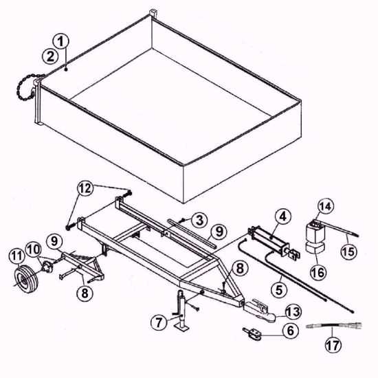 trailer hitch parts diagram