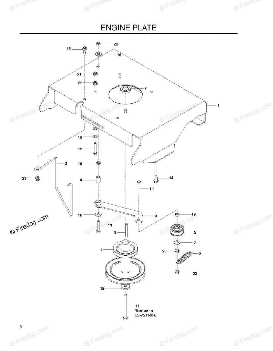 husqvarna zero turn mower parts diagram