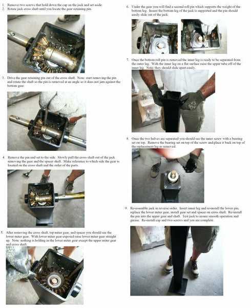 trailer jack parts diagram