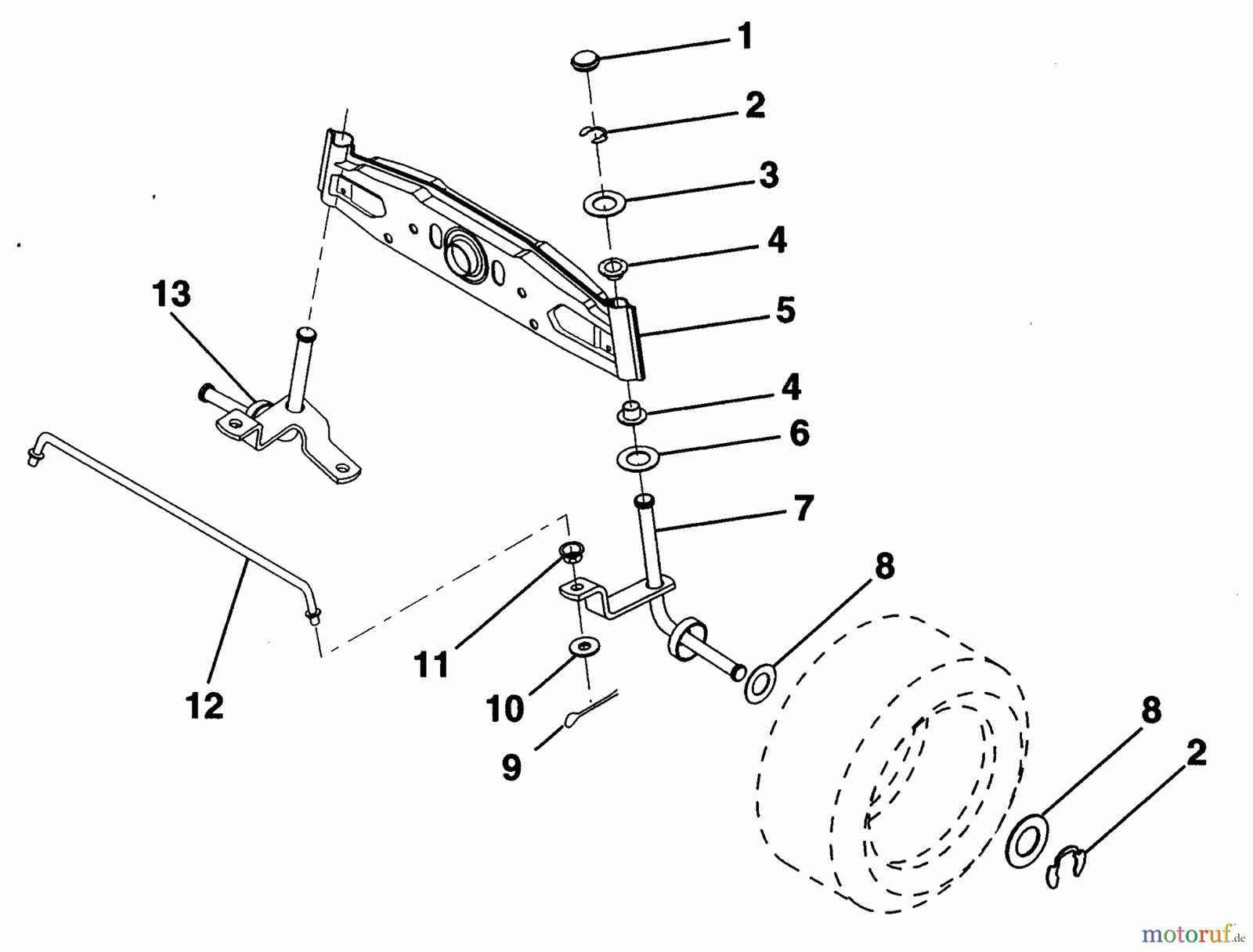 poulan pro riding mower parts diagram