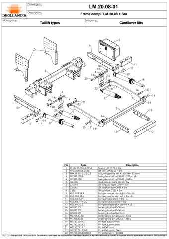 tommy gate parts diagram