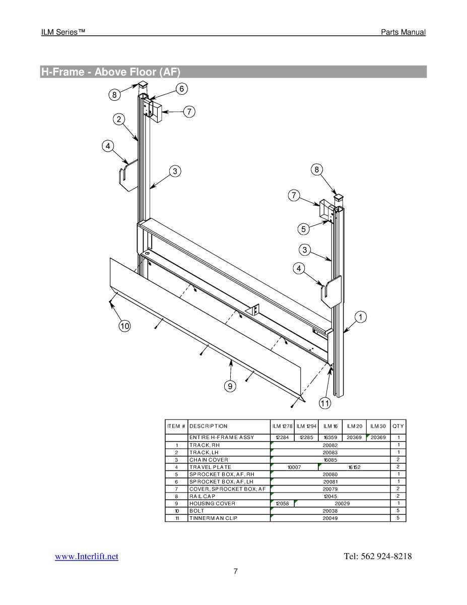 tommy gate parts diagram