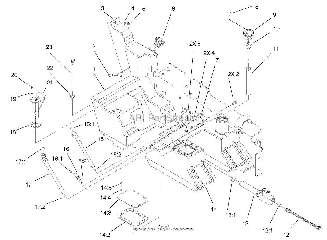 toro dingo parts diagram