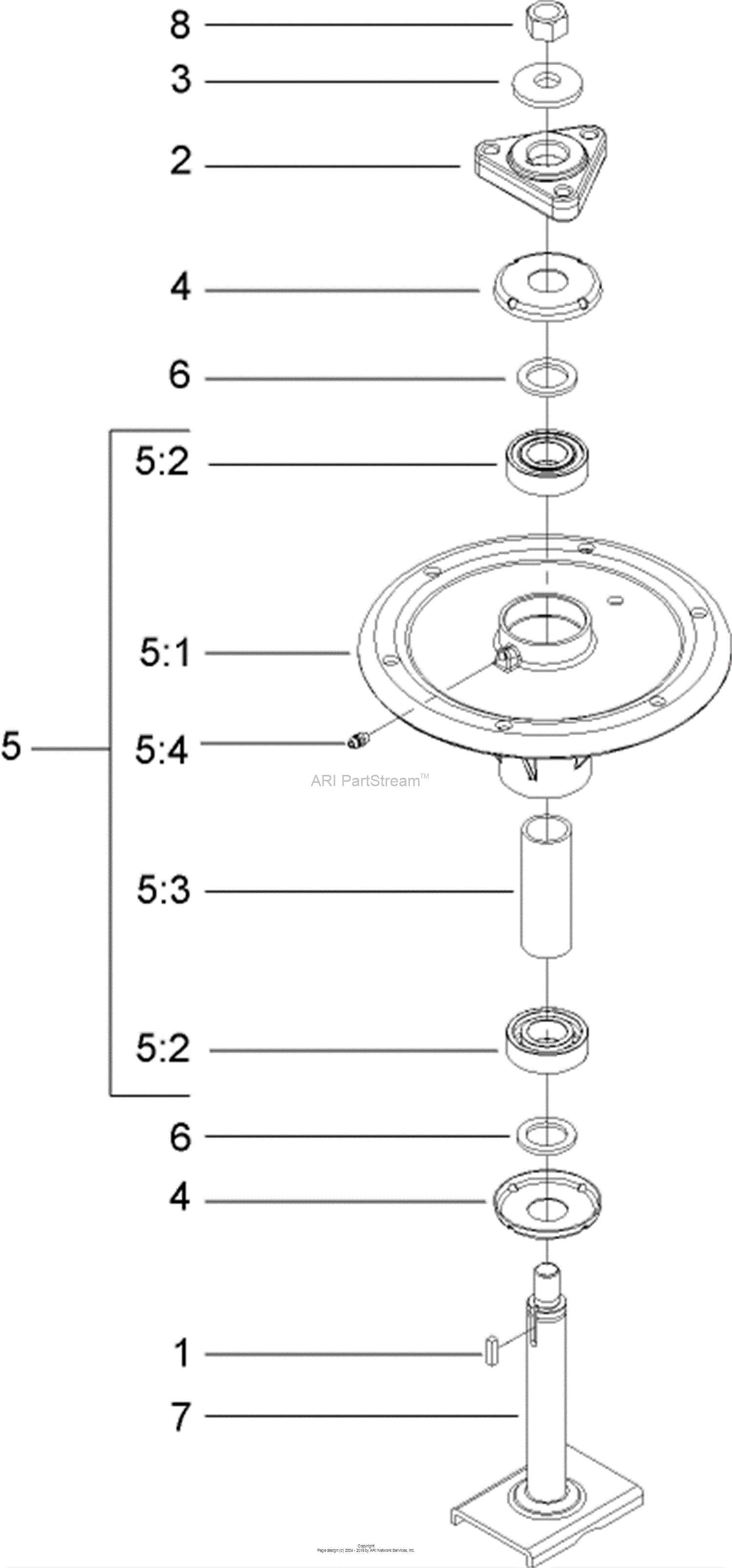 toro grandstand parts diagram