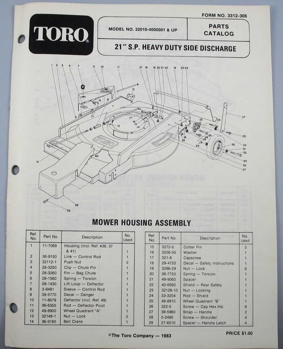 toro recycler parts diagram