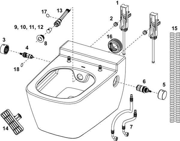 toto toilet parts diagram