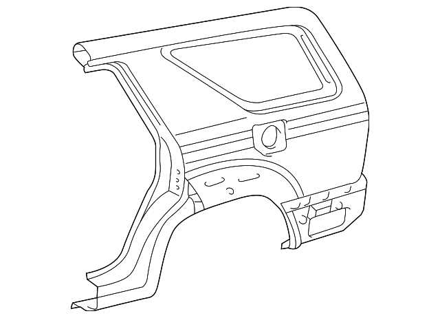 toyota 4runner body parts diagram