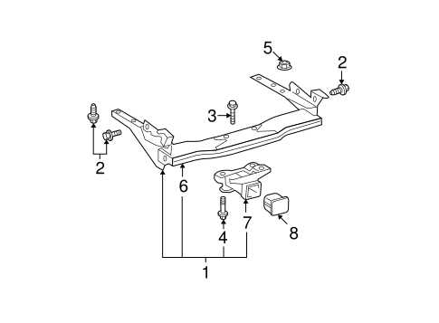 trailer hitch parts diagram