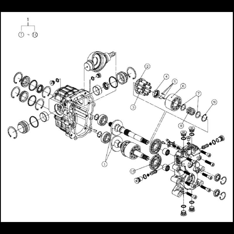 transmission kubota parts diagram