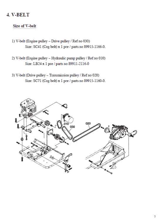 transmission kubota parts diagram