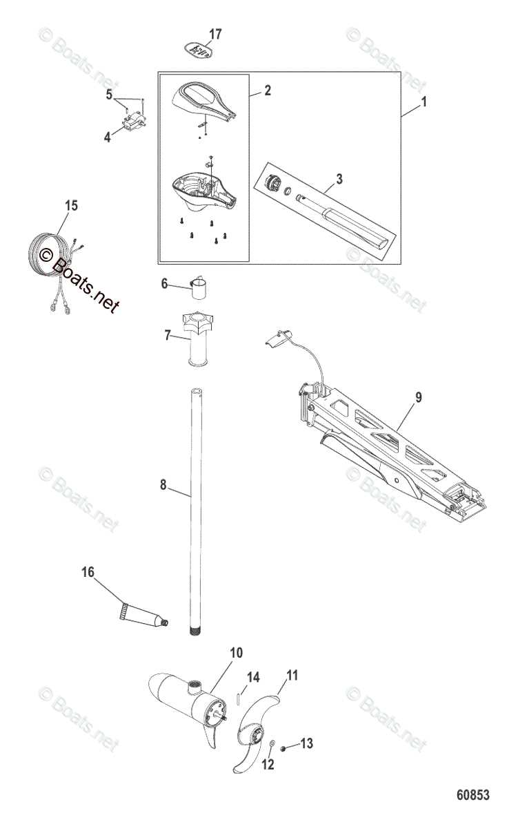 trolling motor parts diagram