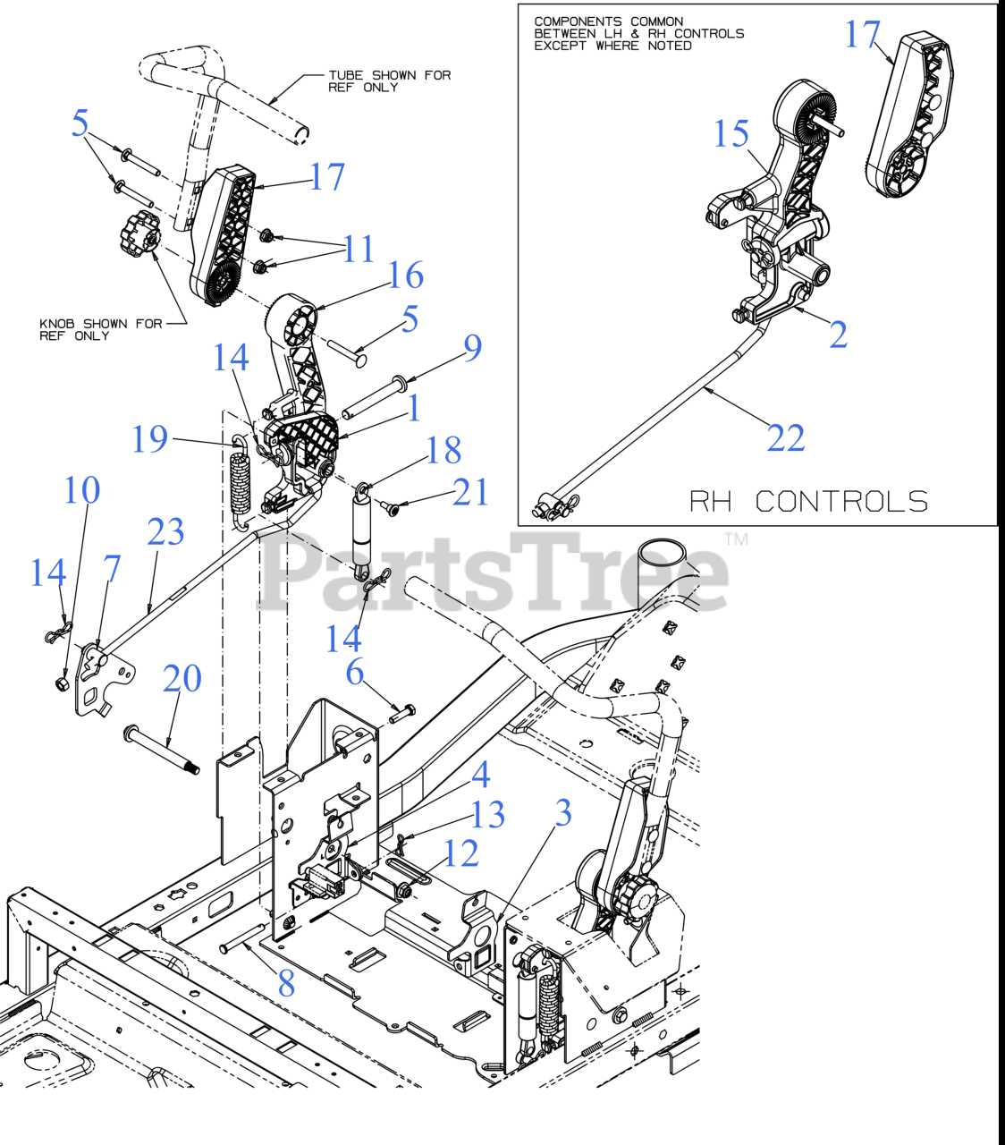 troy bilt mustang 42 parts diagram